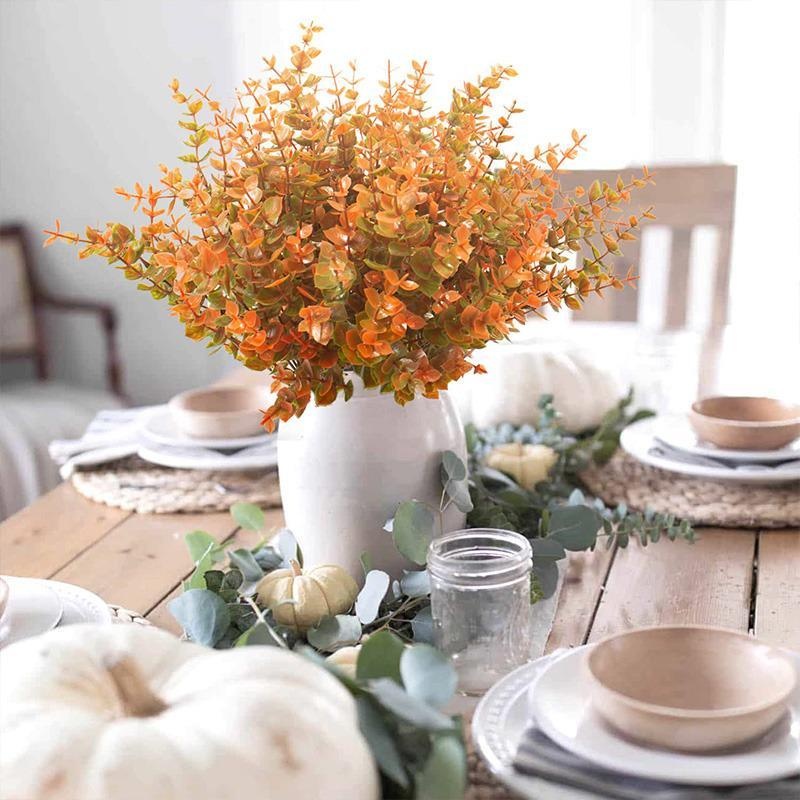 Dried Flower Bunch - 1Pcs Bundle Artificial Fall Flowers Outdoor
