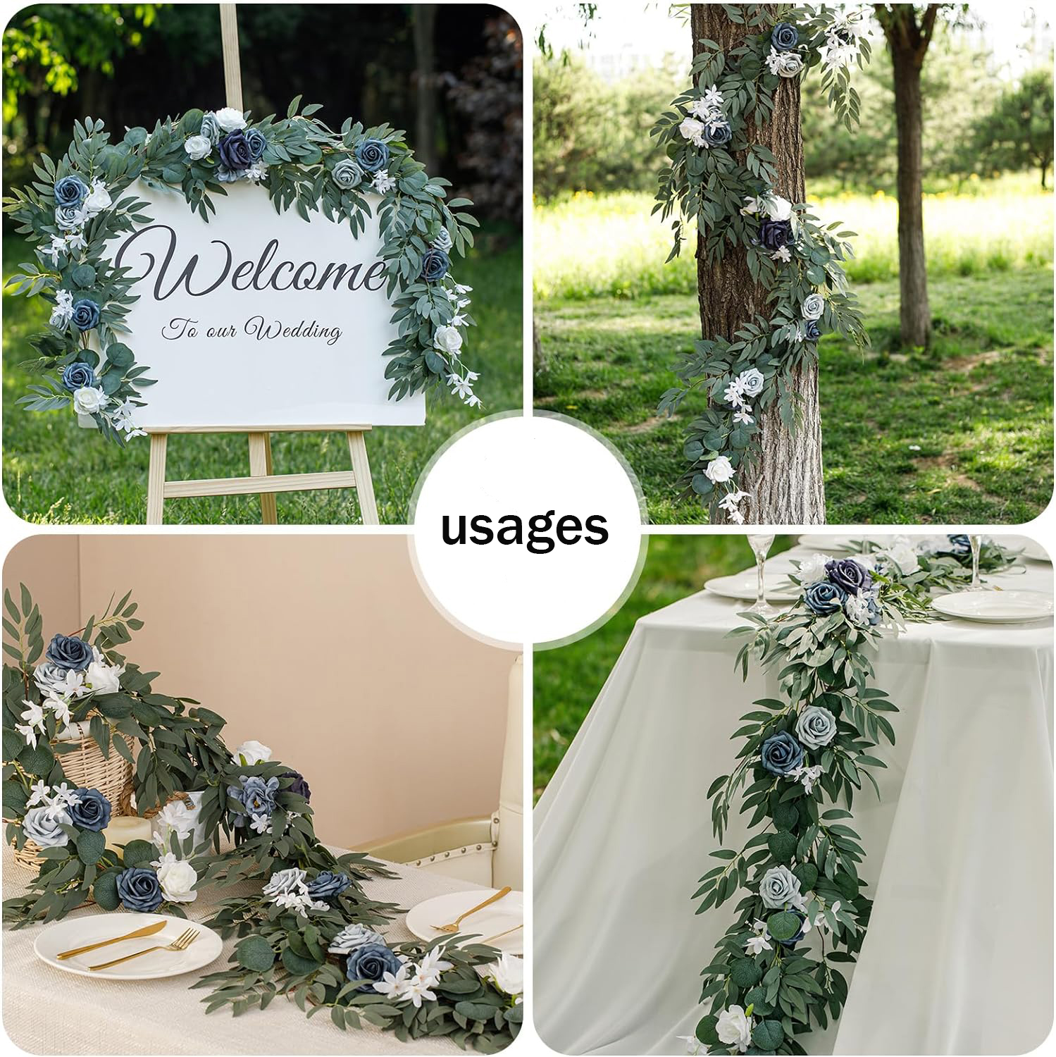 Yannew Artificial Flower Garla - Eucalyptus Preserved review and price