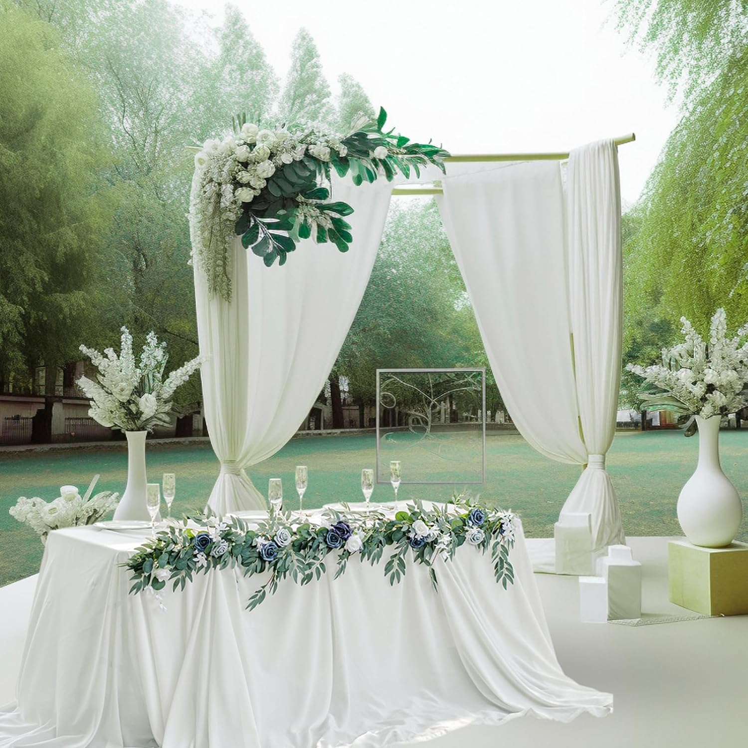Yannew Artificial Flower Garla - Eucalyptus Preserved review and price