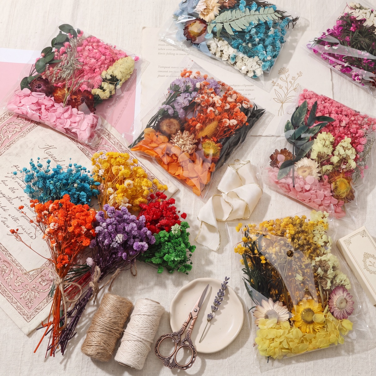 1 Pack Preserved Dried Flower  - Dried Flower Bunch review and price