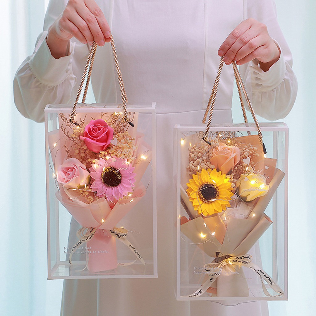 Soap Flower Decorative Bouquet - Dried Flower Bunch review and price