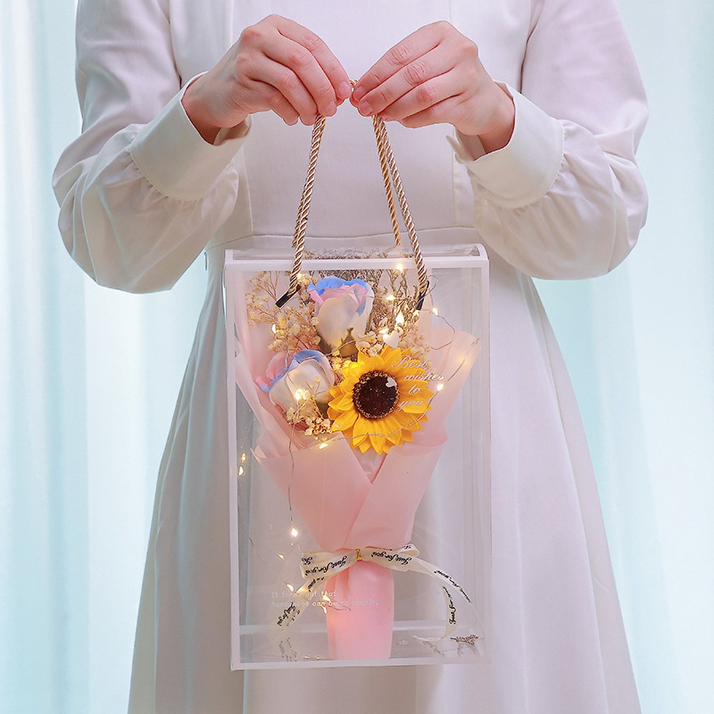 Soap Flower Decorative Bouquet - Dried Flower Bunch review and price