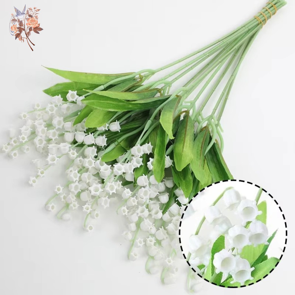 White Lily of The Valley 10Pcs - Dried Flower Bunch review and price