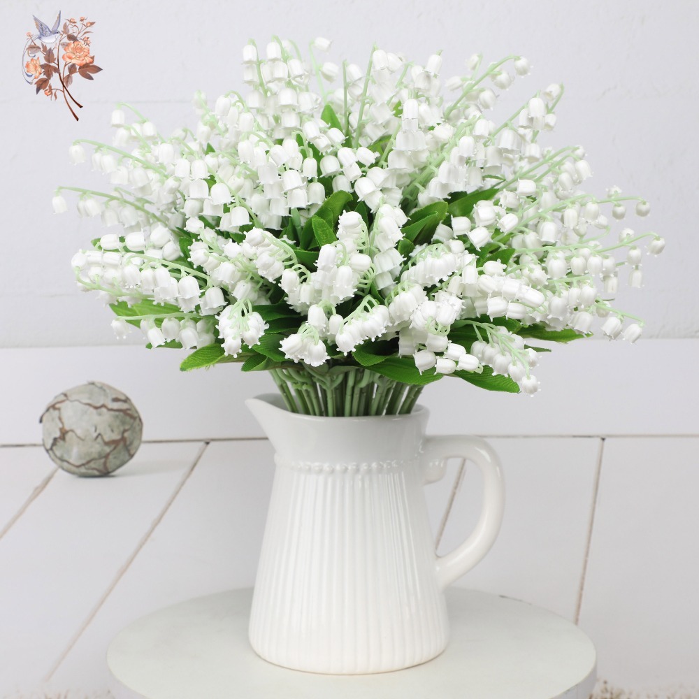 White Lily of The Valley 10Pcs - Dried Flower Bunch review and price